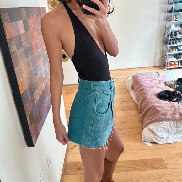 Denim Mini Skirt - Picture 7 of 7